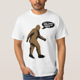 ビッグフットは信じます Tシャツ