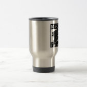ビッグフットは皆のための「E」を評価しました トラベルマグ (中央)
