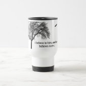 ビッグフットは私で信じます トラベルマグ (中央)