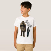 ビッグフットは私の友人です Tシャツ (正面フル)