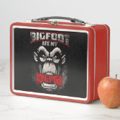 ビッグフットは私の宿題を食べました メタルランチボックス (インサイチュ)