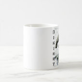 ビッグフットはIコーヒー・マグを信じます コーヒーマグカップ (中央)