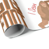 ビッグフットを見た! ラッピングペーパー (ロールコーナー)