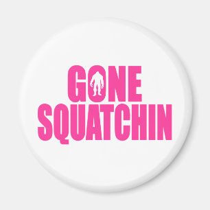 ビッグフットを見つけるボボによって行くSQUATCHINのギア マグネット