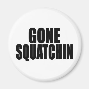 ビッグフットを見つけるボボによって行くSQUATCHINのギア マグネット