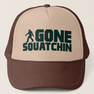 ビッグフットを見つけるヴィンテージボボによって行くSQUATCHINの帽子 キャップ