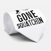 ビッグフットを見つける行ったSquatchin ネクタイ (ロール)