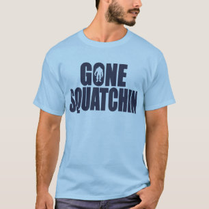 ビッグフットを見つけるSQUATCHINの*Deluxe*のボボの行ったギア Tシャツ