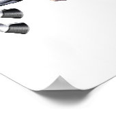 ビッグフットエイリアンライディングユニコーン ポスター (角)