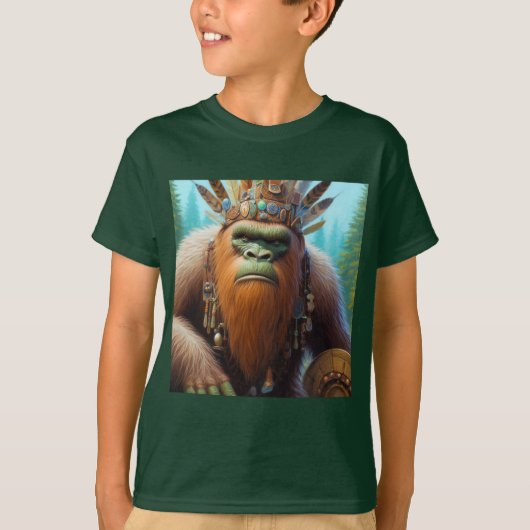 ビッグフットエコ戦士 Tシャツ (正面)