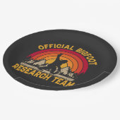 ビッグフットオリジナル研究チーム ペーパープレート (アングル)