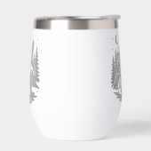 ビッグフットキャンピングワインタンブラー (左面)