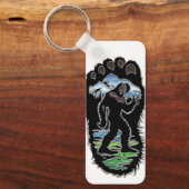 ビッグフットキーチェーン キーホルダー (正面)