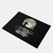 ビッグフットクリスマスサンタ ドアマット (アングル)