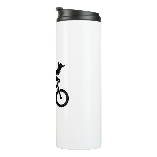 ビッグフットサイクリングアーカンソー州旗 タンブラー (回転右)