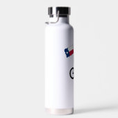 ビッグフットサイクリングテキサス州国旗 ウォーターボトル (右面)