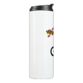 ビッグフットサイクリングメリーランド州旗 タンブラー (回転左)