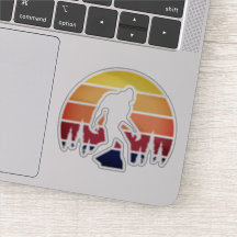 ビッグフットサスカッチシルエットヴィンテージ