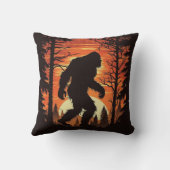 ビッグフットサスカッチフォレストサンセット クッション (裏面)