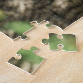 ビッグフットサスカッチポートレート ジグソーパズル (側面)