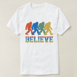 ビッグフットサスカッチ信じ Tシャツ