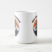 ビッグフットサスカッチ引用文ロックスローチャンピオン コーヒーマグカップ (中央)