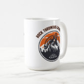ビッグフットサスカッチ引用文ロックスローチャンピオン コーヒーマグカップ (正面右)