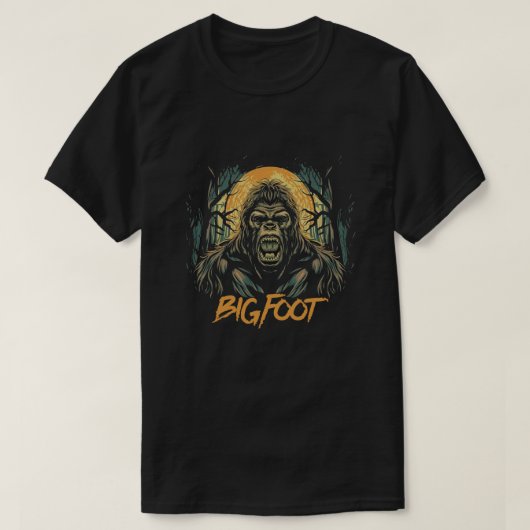 ビッグフットサスカッチ Tシャツ (デザイン正面)