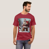 ビッグフットサンタクロース Tシャツ (正面フル)
