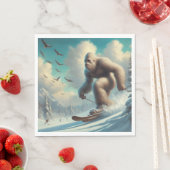 ビッグフットスキー スタンダードランチョンナプキン (インサイチュ)