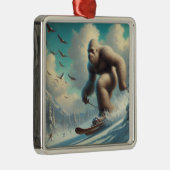 ビッグフットスキー メタルオーナメント (右)