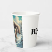 ビッグフットスキー 紙コップ (左)