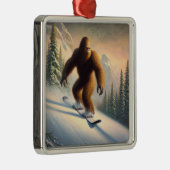 ビッグフットスノーボード メタルオーナメント (右)