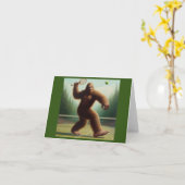 ビッグフットテニス カード (黄色い花)