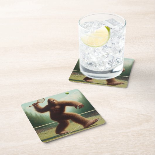 ビッグフットテニス スクエアペーパーコースター (インサイチュ)