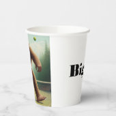 ビッグフットテニス 紙コップ (左)