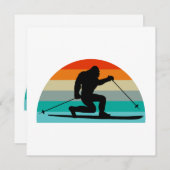 ビッグフットテレマークスキーレインボー (正面/裏面)