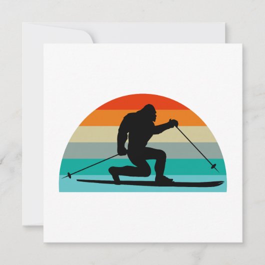 ビッグフットテレマークスキーレインボー (正面)