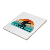 ビッグフットテレマークスキーレインボー タイル (側面)