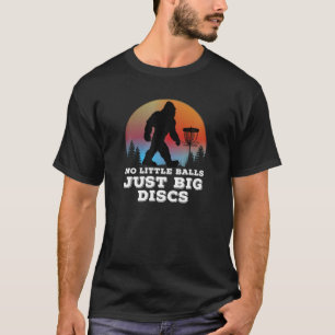ビッグフットディスクゴルフサスカッチチェーントッサおもしろいービッグ Tシャツ
