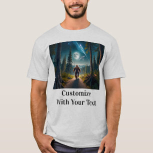 ビッグフットナイトウッズフルムーン Tシャツ