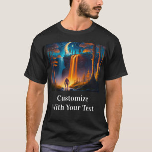 ビッグフットナイトウッズムーンスターズ Tシャツ