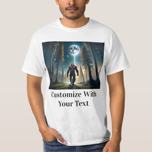 ビッグフットナイトウッズムーン Tシャツ (正面)