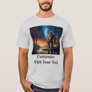 ビッグフットナイトウッズムーン Tシャツ