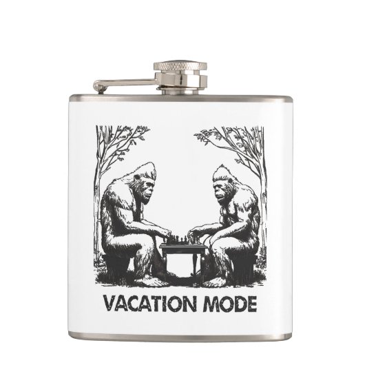 ビッグフットバケーションモードチェス フラスク (正面)