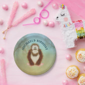 ビッグフットパーソナライズされた誕生日 ペーパープレート (パーティー)