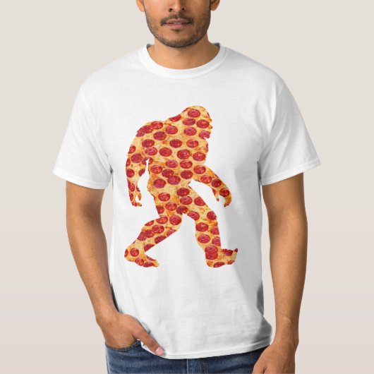 ビッグフットピザ Tシャツ (正面)