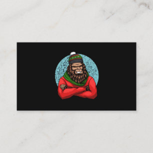 ビッグフットファッションスタイルシーズンのクリスマス エンクロージャーカード