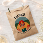 ビッグフットボール選手のすごいスポーツファン フェイバーバッグ (クリップ留めされた状態)