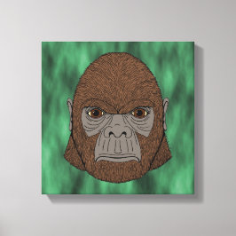 ビッグフットポートレート1 (Ape-Like) キャンバスプリント